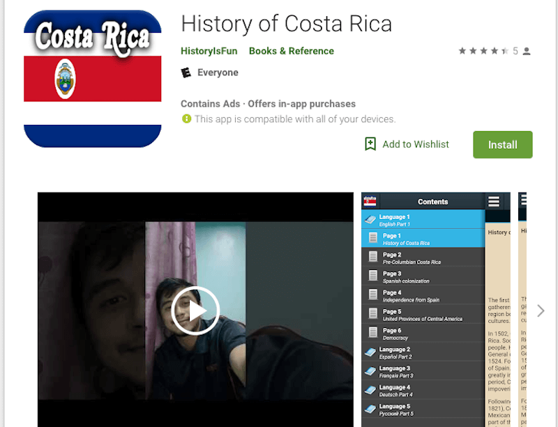 history-of-costa-rica-app