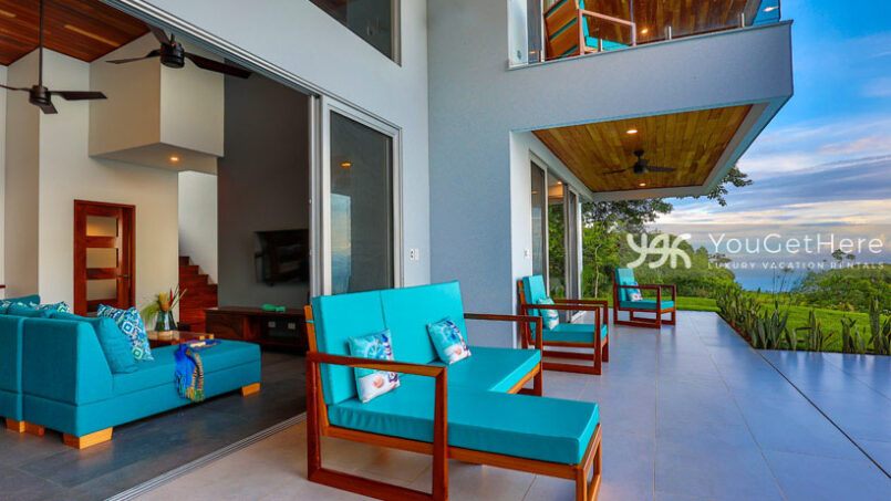 Villa Oro Verde Luxury Vacation Villa indoor outdoor living design.