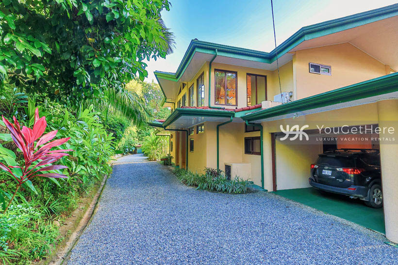 Caballitos del Mar Villa two story vacation rental with pool walking distance to the beach.