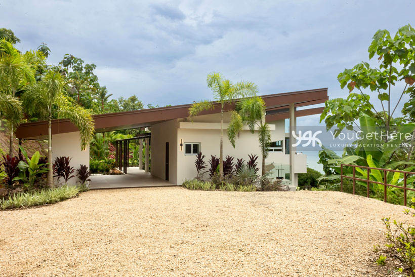 Beautifully landscaped tropical luxury villa in Southern Zone Costa Rica.