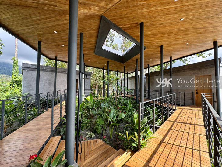Casa Komorebi Costa Rican Vacation Home landscaping outdoor walkways