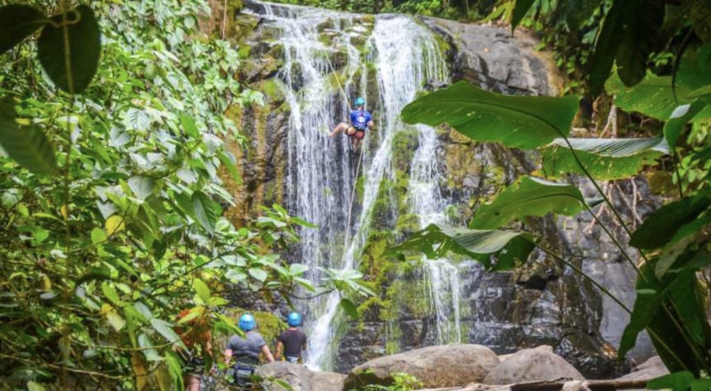 Costa Canyoning Rappell Tour